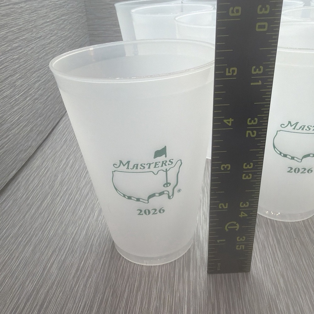 Masters‎ Tournament 2026 Set of 12 Souvenir Cups Augusta National Golf New - Picture 4 of 8
